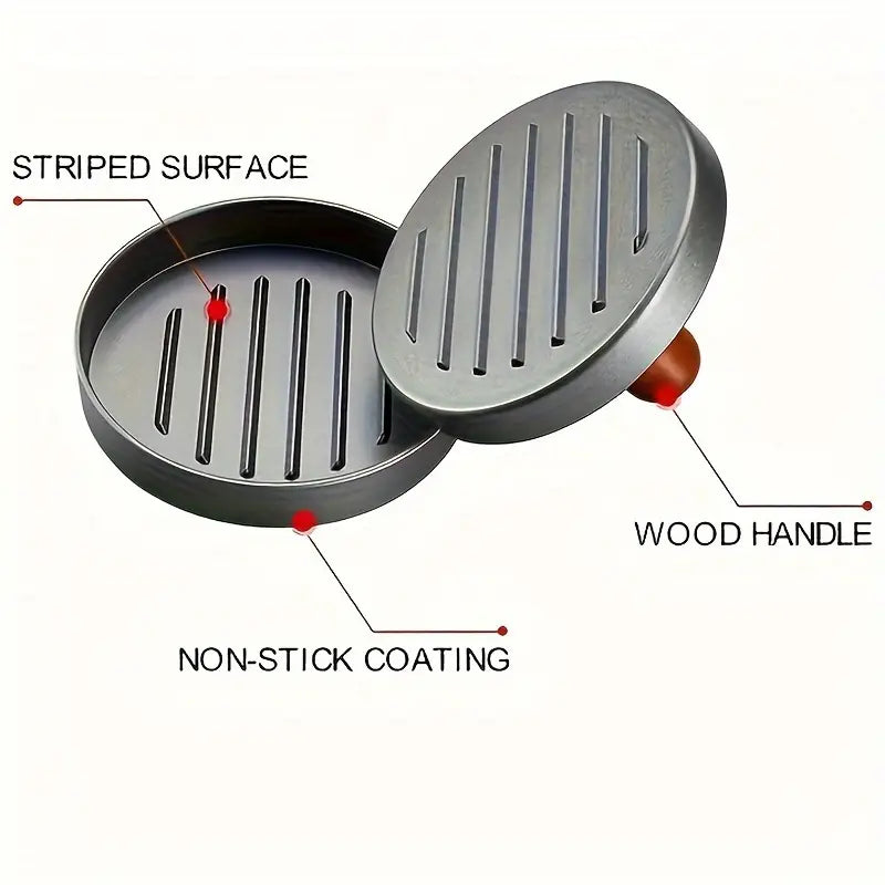 Set, Burger Press Hamburger Patty Paper, Non-Stick Meat Press Set And Meat Separation Paper, Kitchen Gadgets, Kitchen Accessories father gift