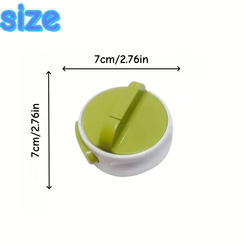 Heavy-Duty Stainless Steel Jar, Bottle, Can Opener, Compact Kitchen Tool for Home, Bars, Parties - Green & White Design - Ideal Gift for Cooking Enthusiasts, Jar Openers for Kitchen, Versatile Openers, Ergonomic Design, Durable Construction