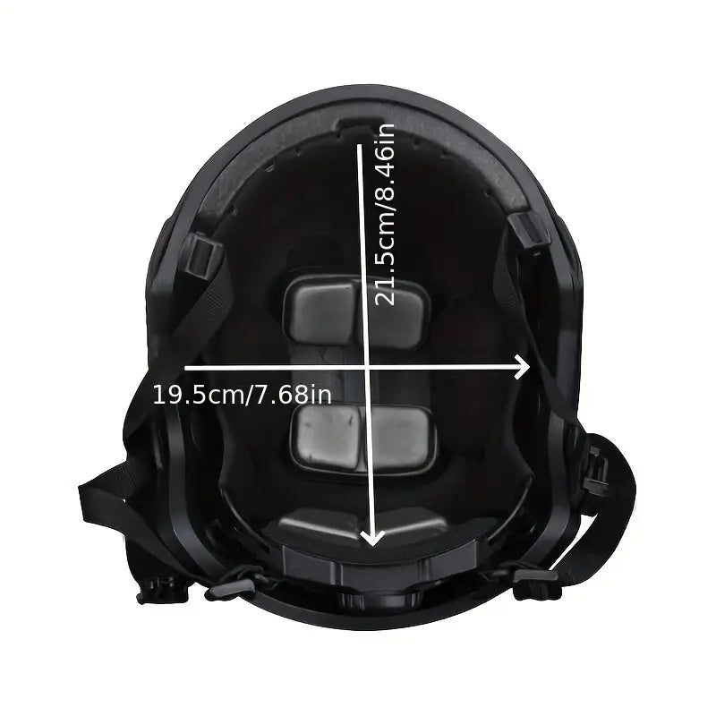 FAST Skull Mask And Helmet Set, Adjustable Knob for Outdoor Activities for Cosplay Photo Props, Bar Club Rave Party Supplies, Gift & Collection, Halloween Music Festival