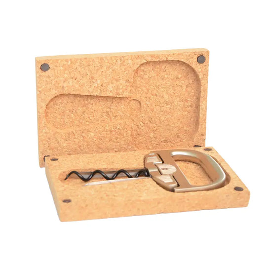 Durable Stainless Steel Wine Puller & Bottle Opener Set - Cork Extractor with Holder Case - Ideal for Christmas and Valentine's Day Gifts