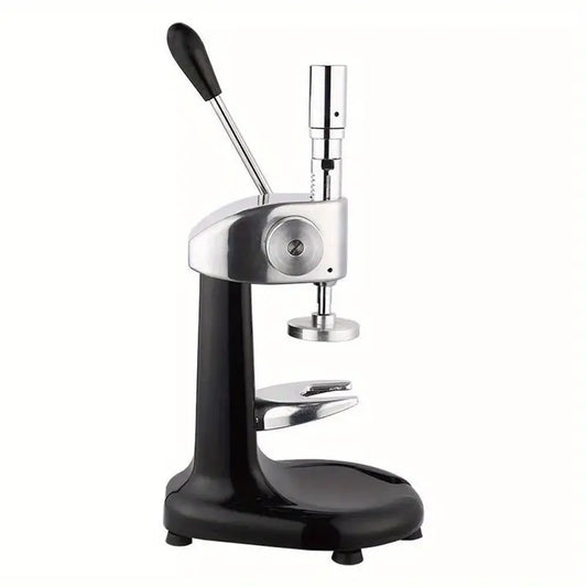 Stainless Steel Manual Coffee Tamper, Commercial Manual Coffee Tamper, Manual Quantitative Coffee Tamper Powder Pressing Machine Coffee Distributor, 57.5mm Diameters