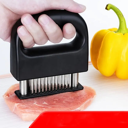 Meat Tenderizer] 48-pin Stainless Steel Meat Tenderizer | Sharp Steak Tenderloin, Roast Meat, Tenderizing Steak Needle, Loose Meat Needle Knocking, Meat Hammer For Beef