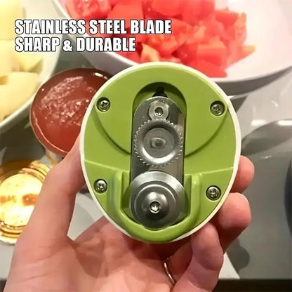 Heavy-Duty Stainless Steel Jar, Bottle, Can Opener, Compact Kitchen Tool for Home, Bars, Parties - Green & White Design - Ideal Gift for Cooking Enthusiasts, Jar Openers for Kitchen, Versatile Openers, Ergonomic Design, Durable Construction