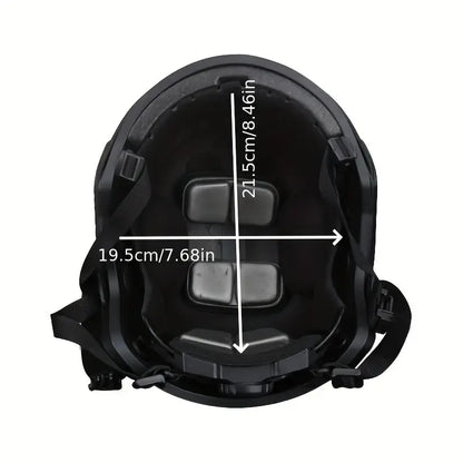 FAST Skull Mask And Helmet Set, Adjustable Knob for Outdoor Activities for Cosplay Photo Props, Bar Club Rave Party Supplies, Gift & Collection, Halloween Music Festival