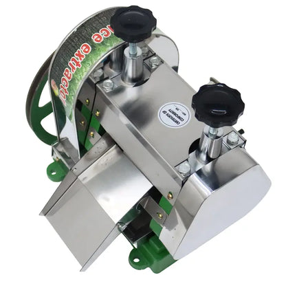 Hand-Cranked Sugarcane Machine 3 Rollers 6CM Inlet High Juicing Rate for Fruit Store Buffet